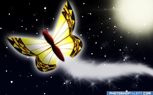 Creation of Magic Butterfly: Final Result